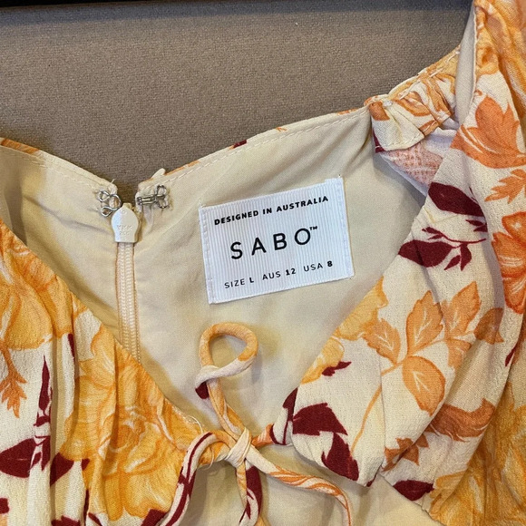 Sabo Dillan Cutout Dress Size Large/8 - Picture 7 of 14